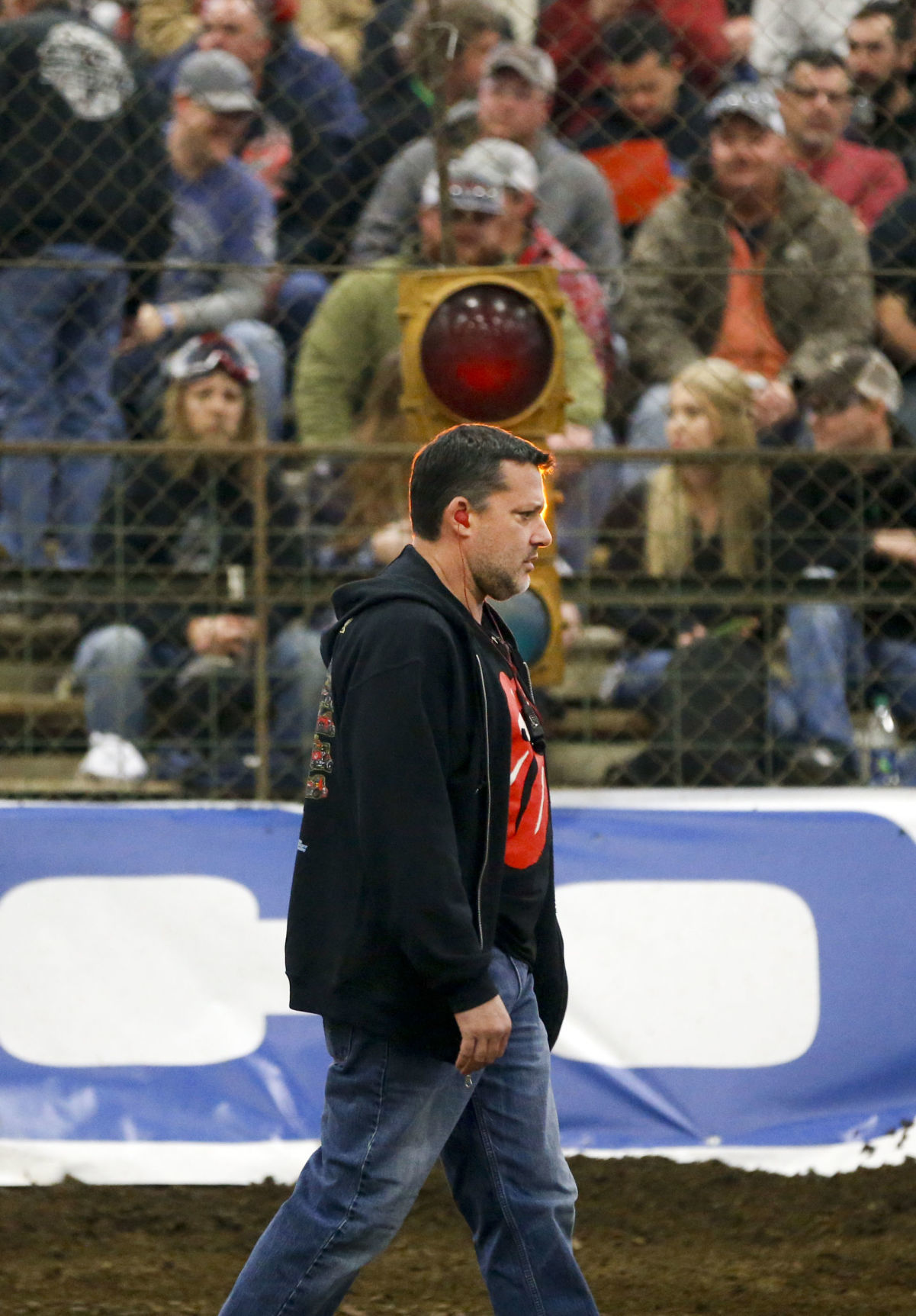 Tony Stewart at the Chili Bowl: 2018